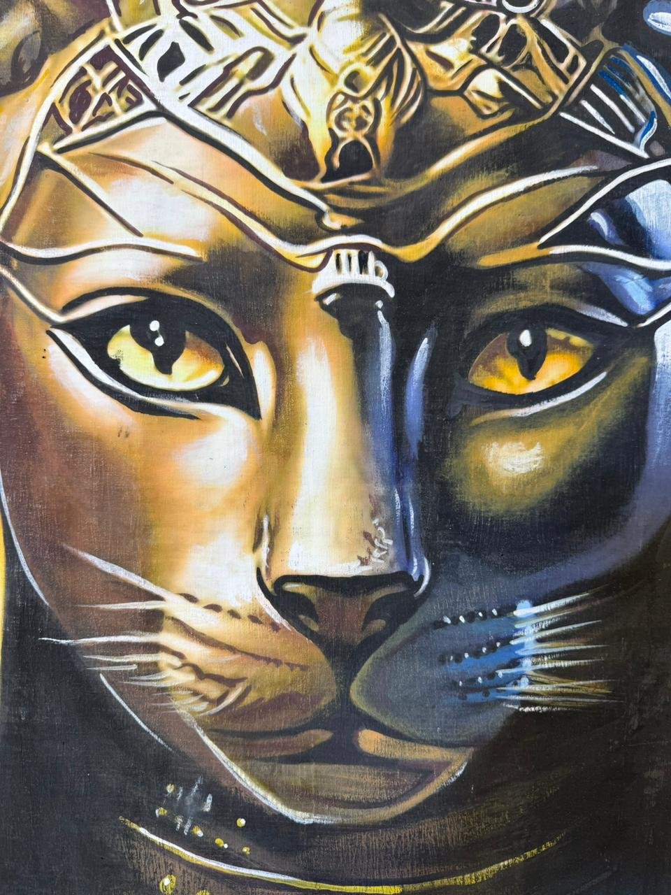 Golden Bastet Portrait
