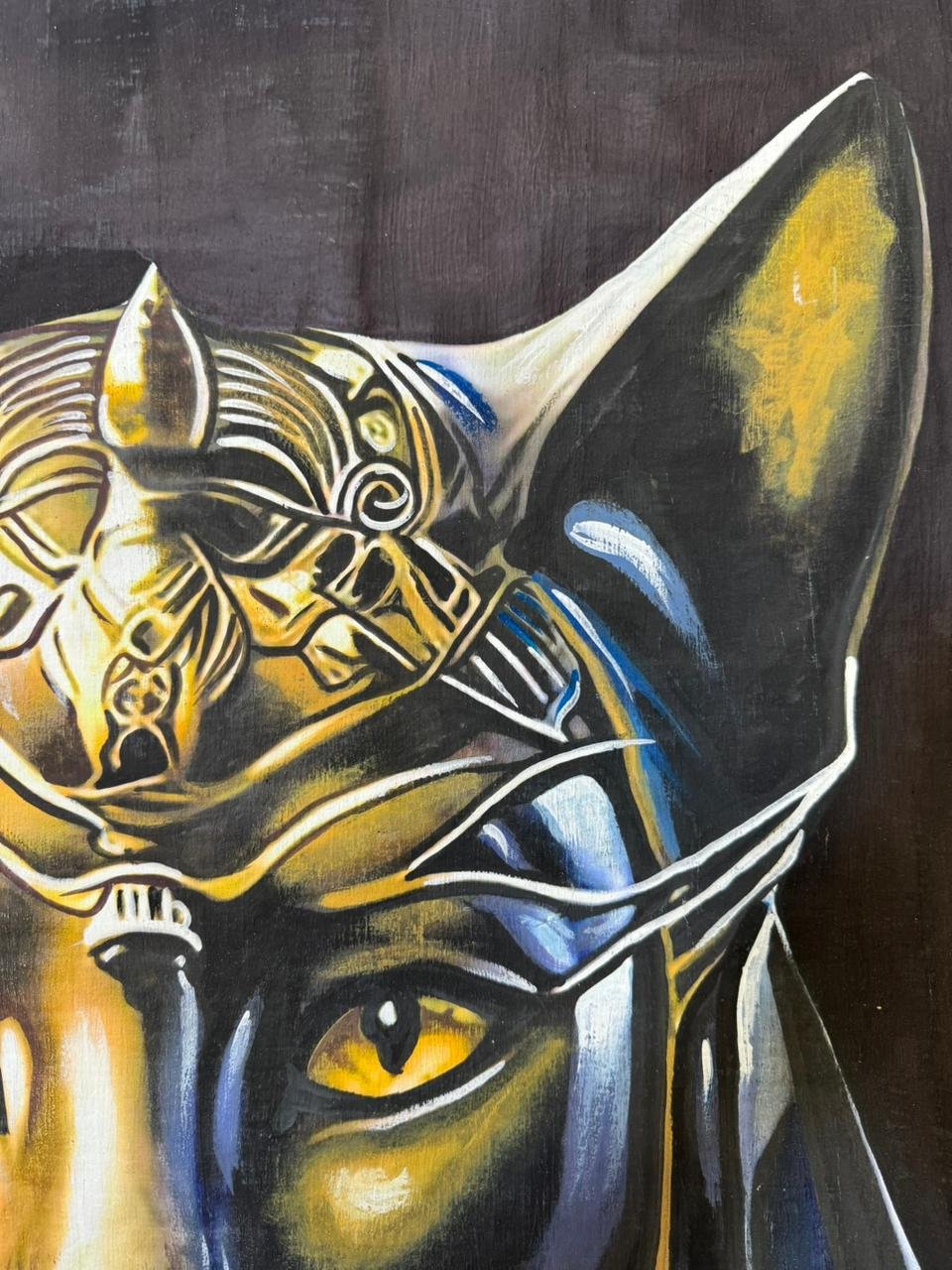 Golden Bastet Portrait