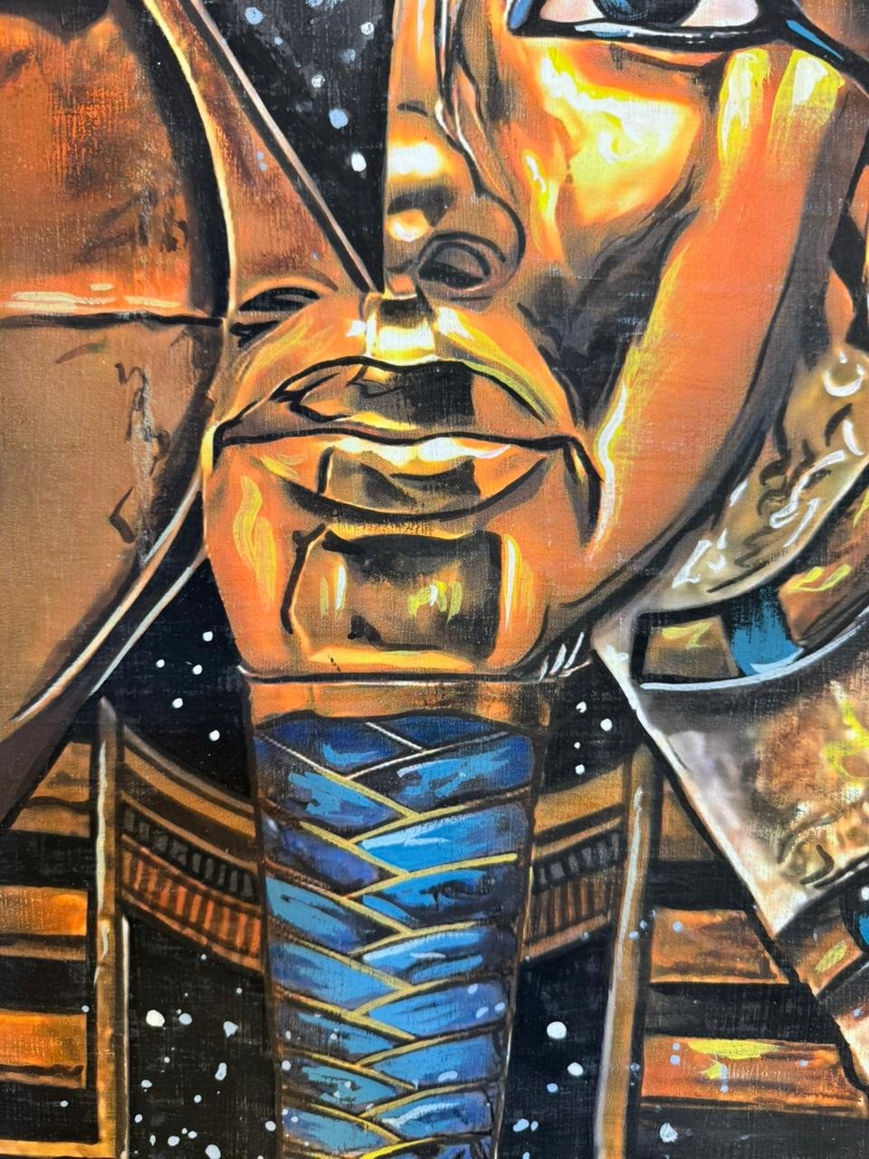 Spirit Guardian in Blue Flame