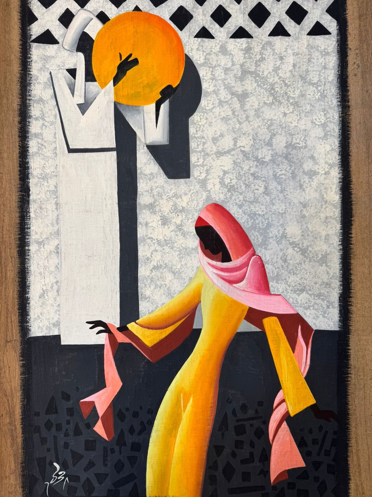 The sun and departure