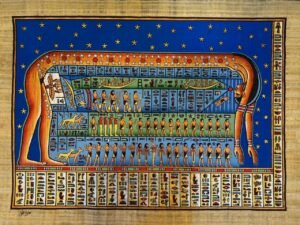 Goddess Nut (The Sky) and the Journey of the Night