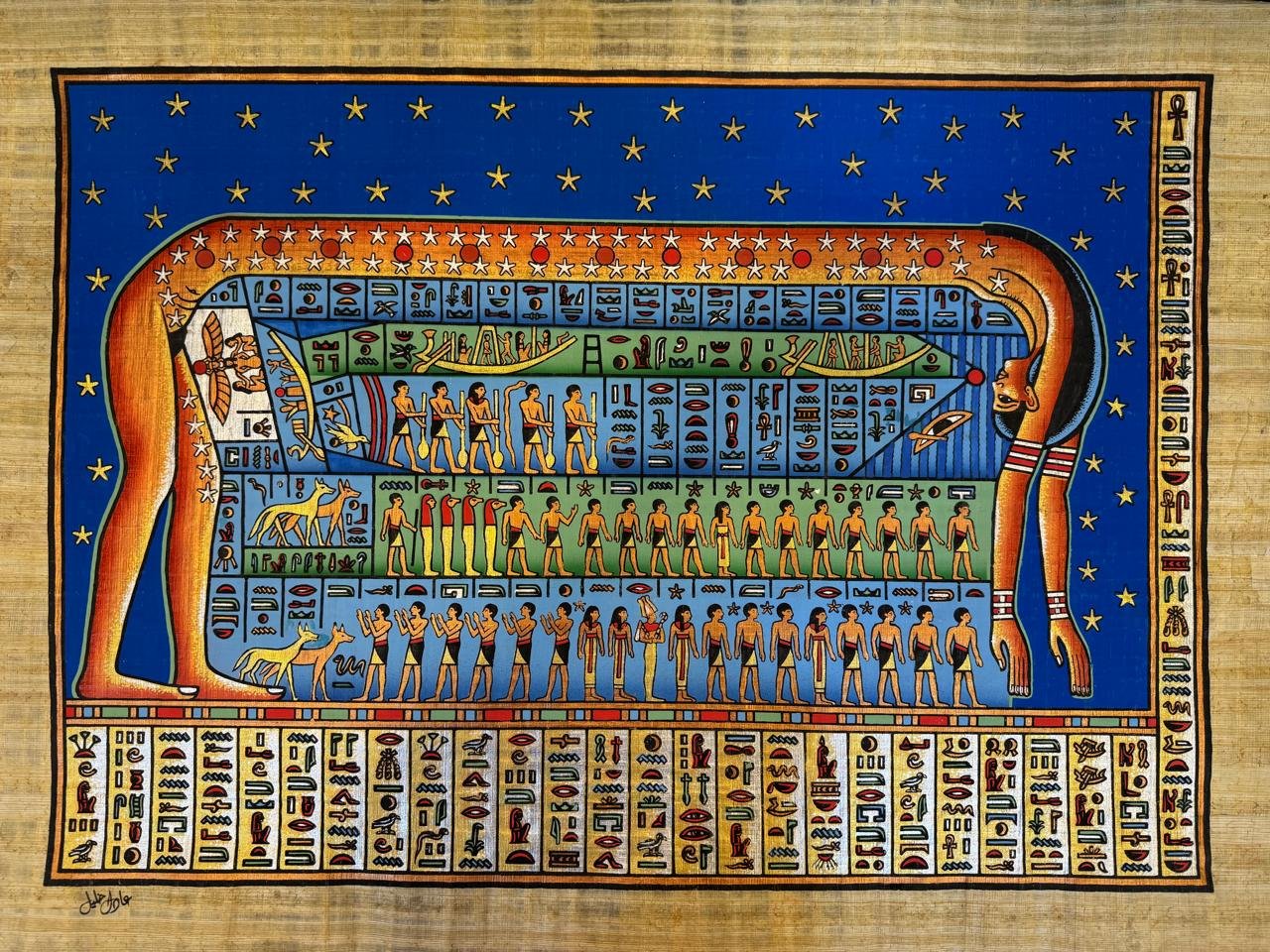 Goddess Nut (The Sky) and the Journey of the Night