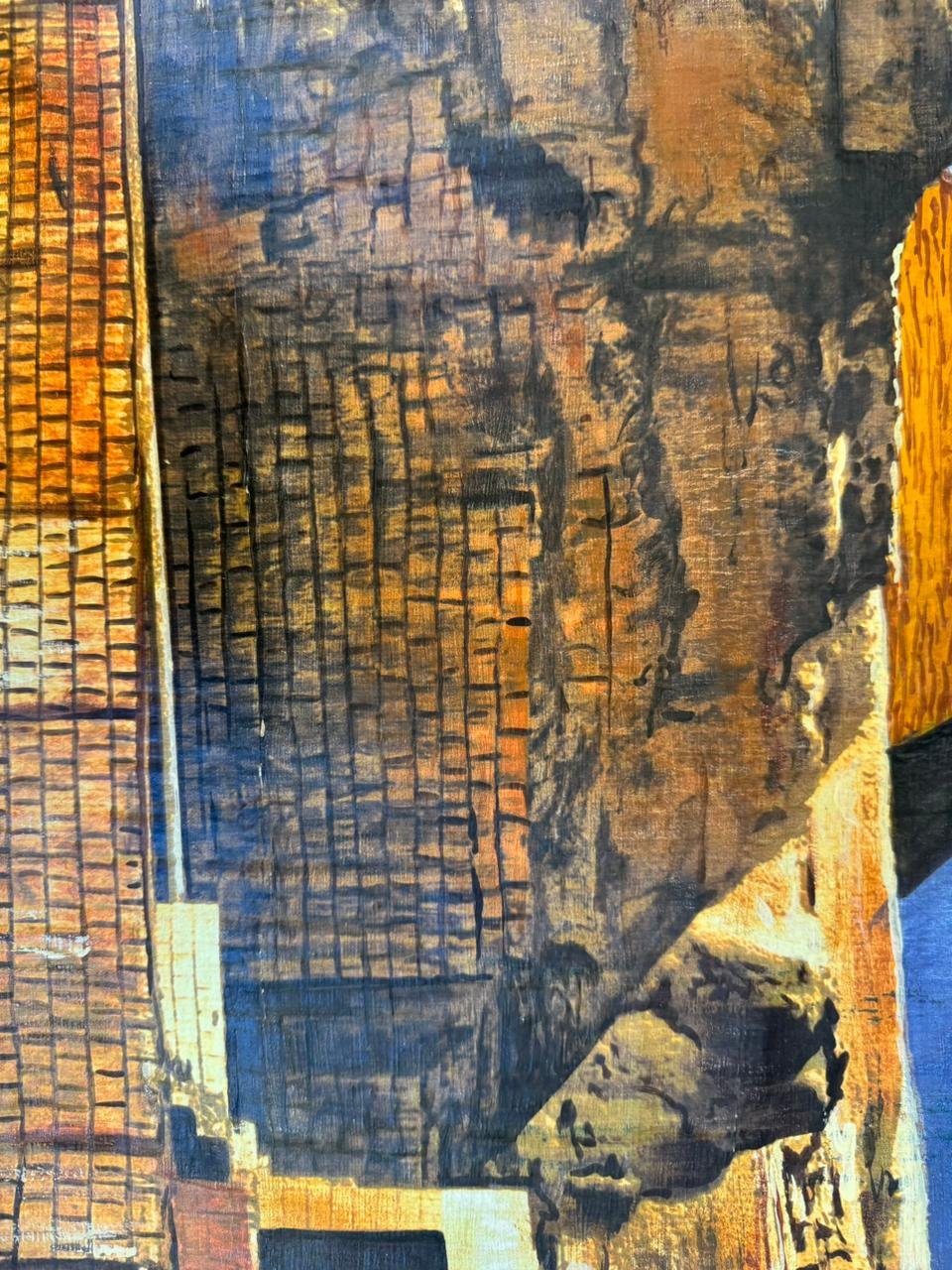 The Sphinx Under a Celestial Storm