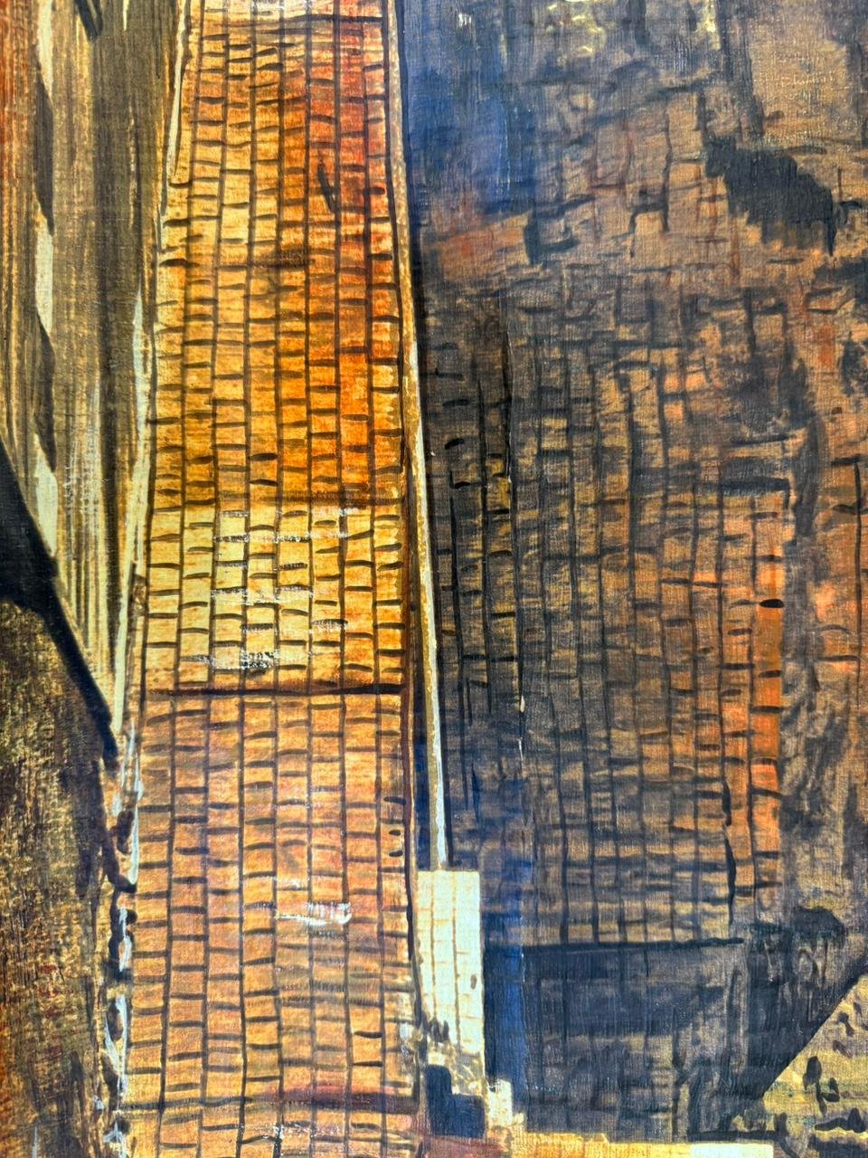 The Sphinx Under a Celestial Storm