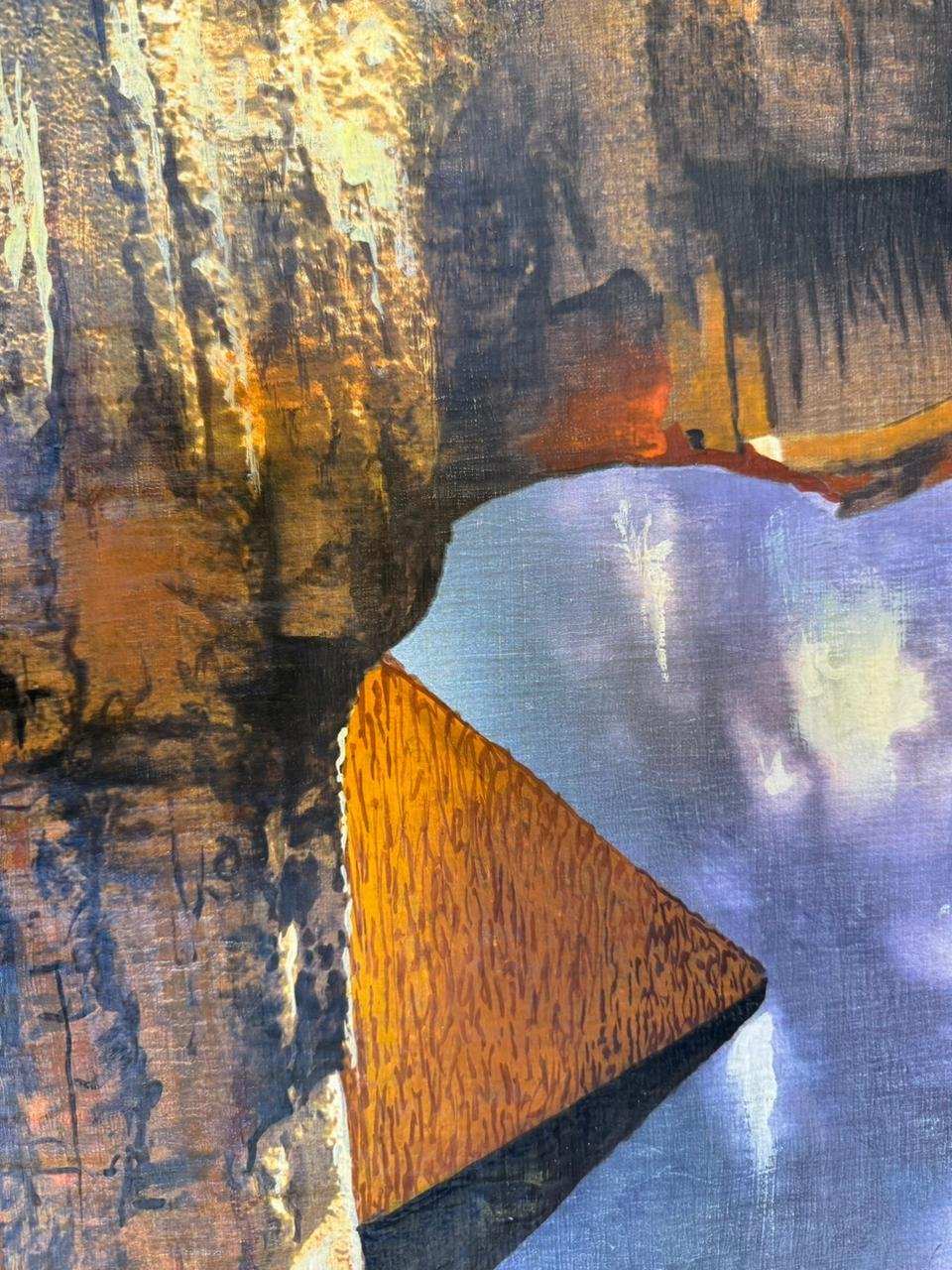 The Sphinx Under a Celestial Storm